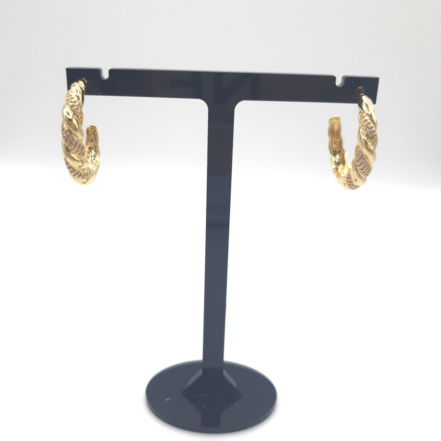 Mia Gold Hoop Earrings