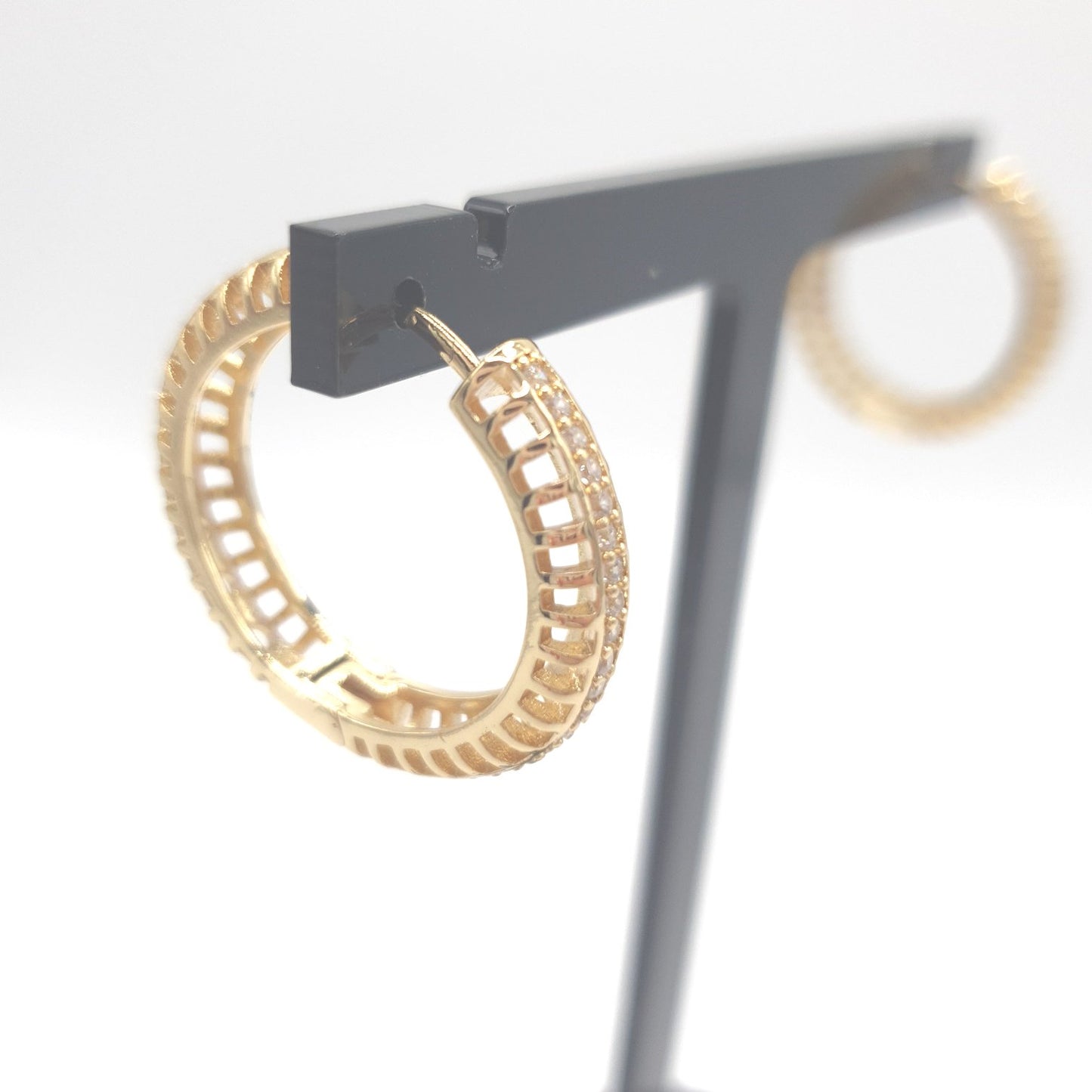 Jessica Gold Hoop Earrings