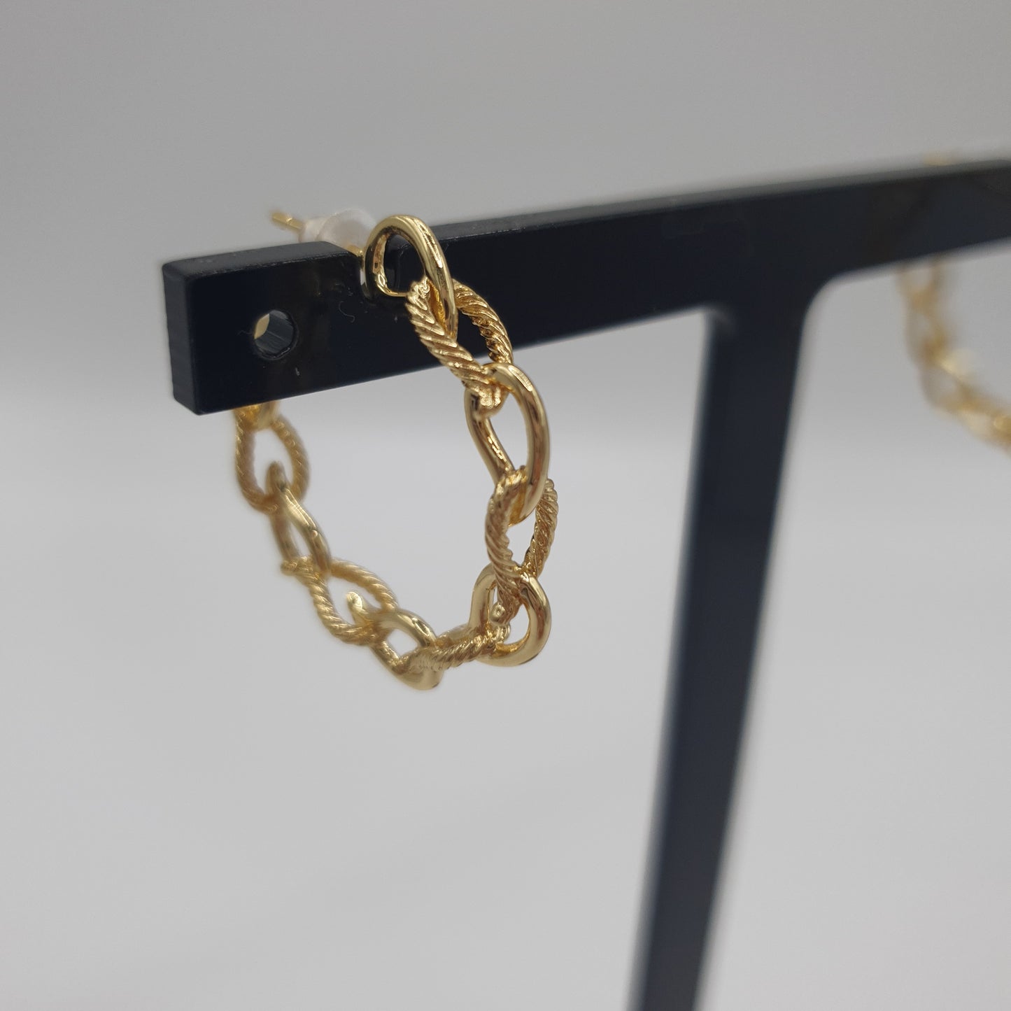 Vikki Gold Hoop Earrings
