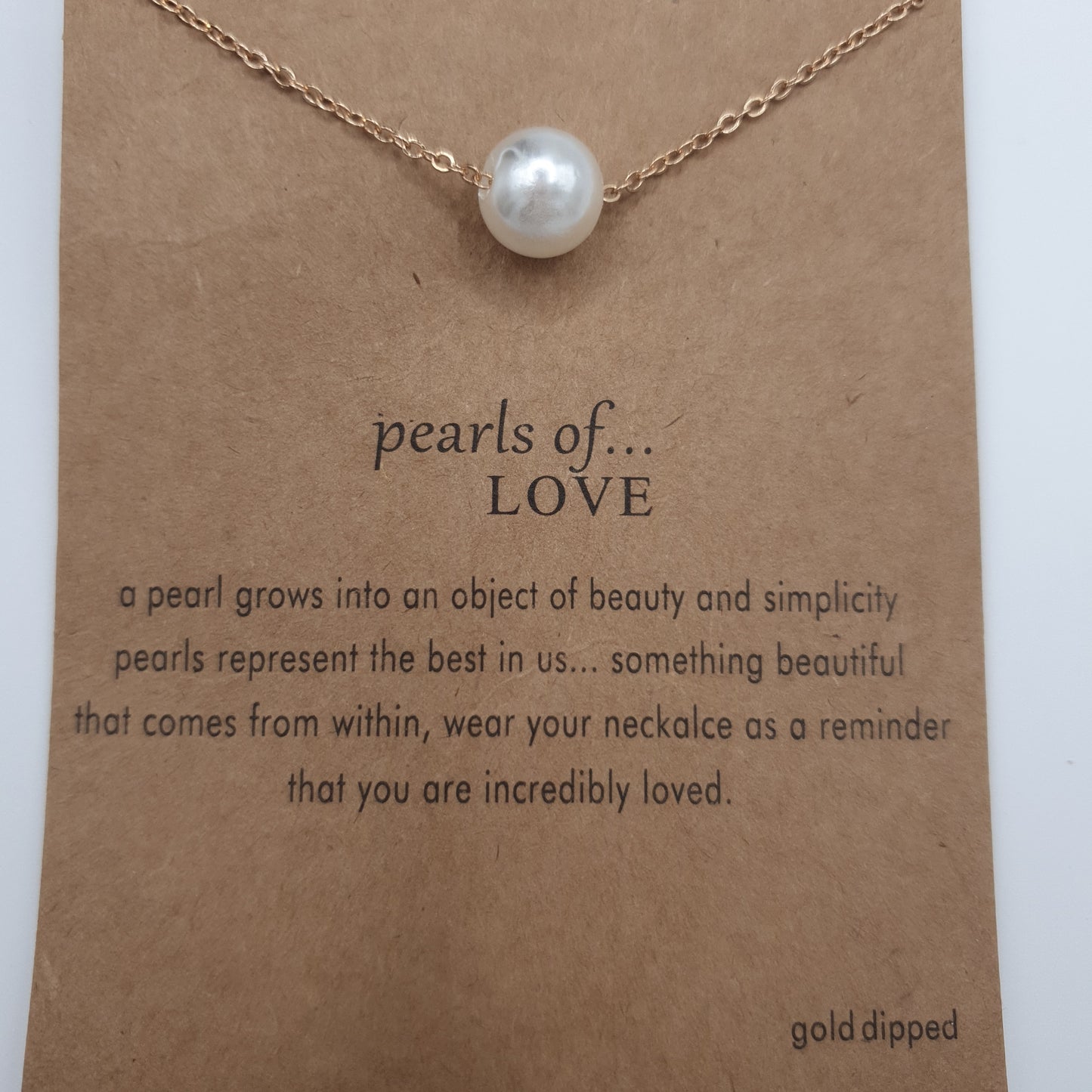 Pearls Of Love Necklace