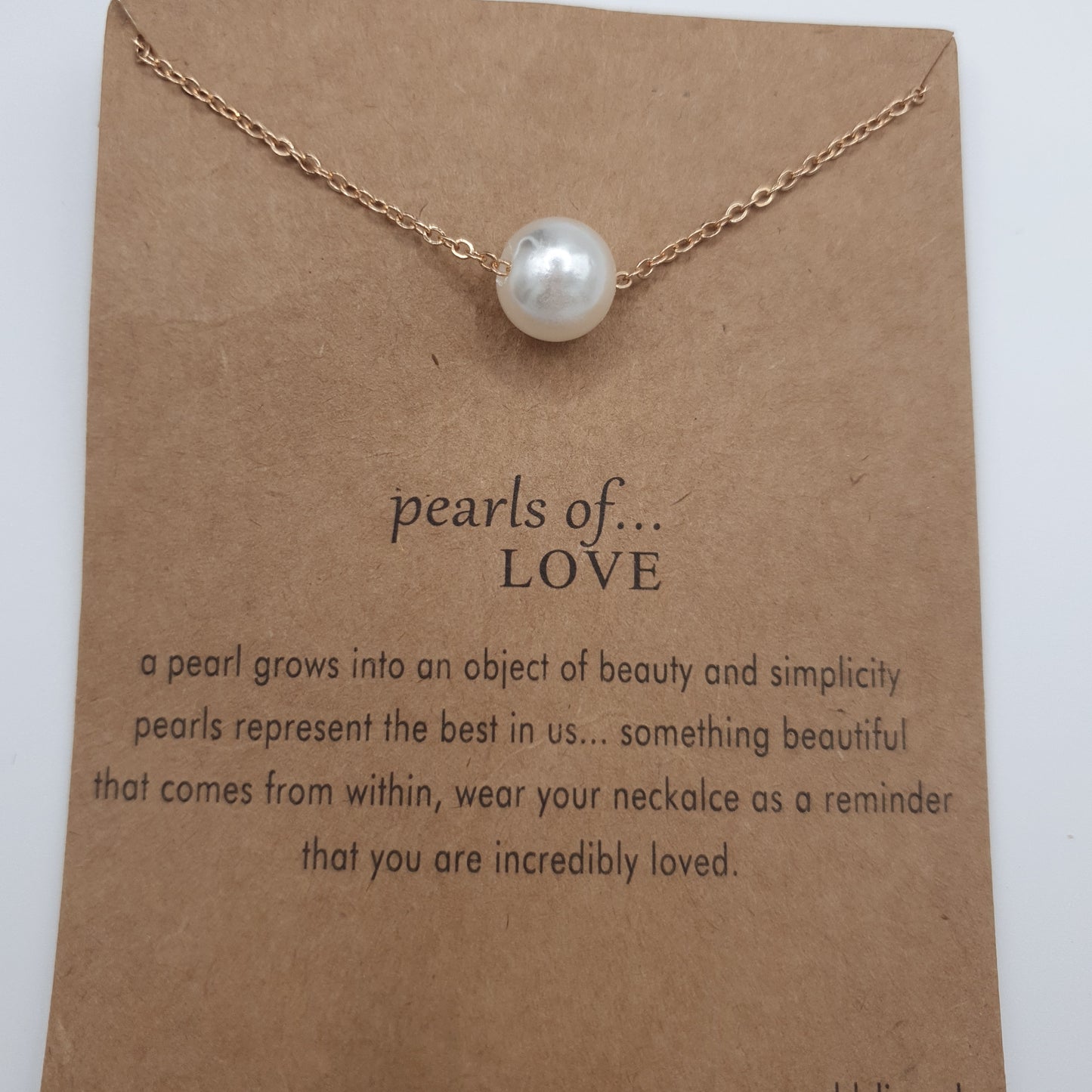 Pearls Of Love Necklace