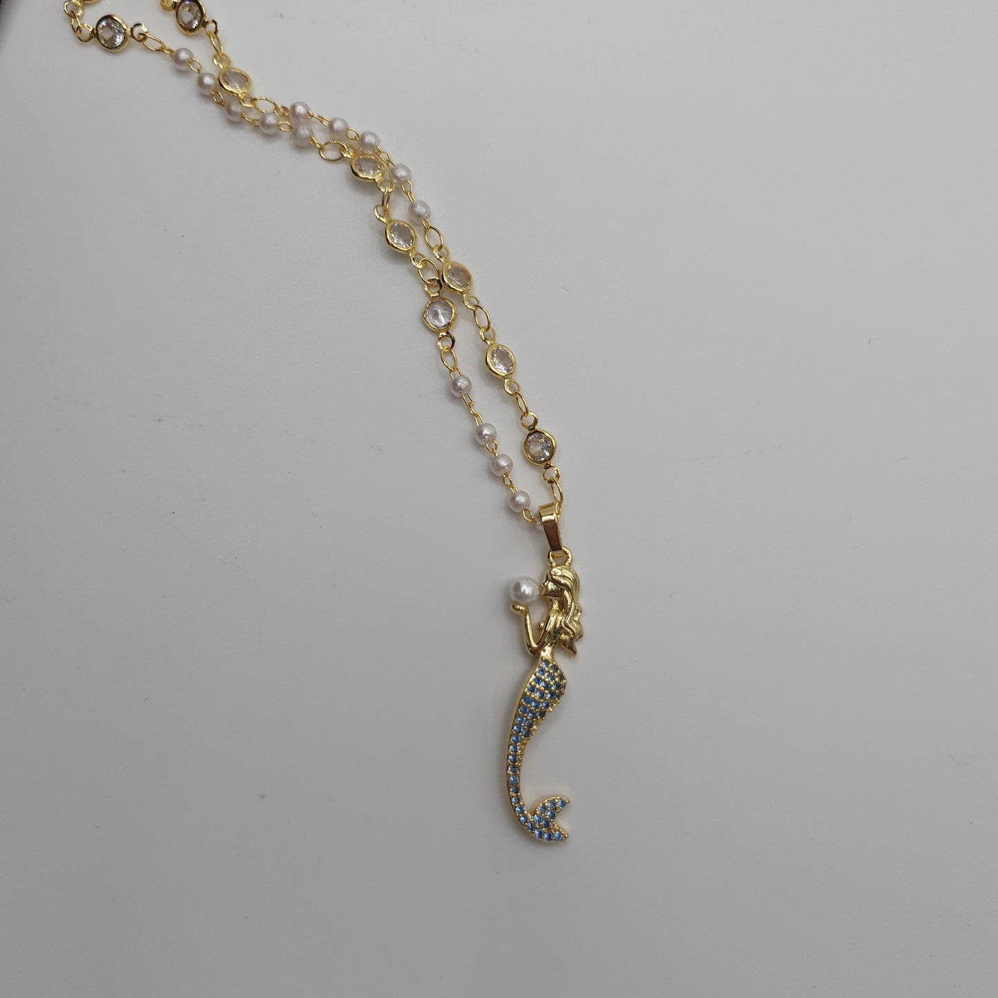 Ariel Pearl Mermaid necklace