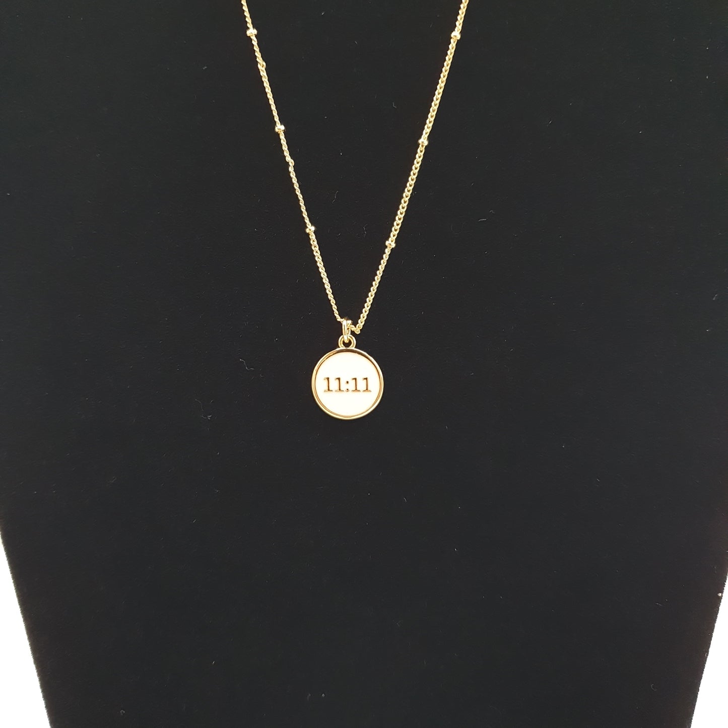 11:11 White Necklace