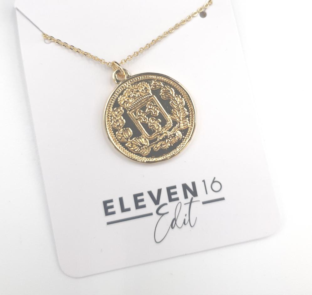 Large Gold Good Luck Penny