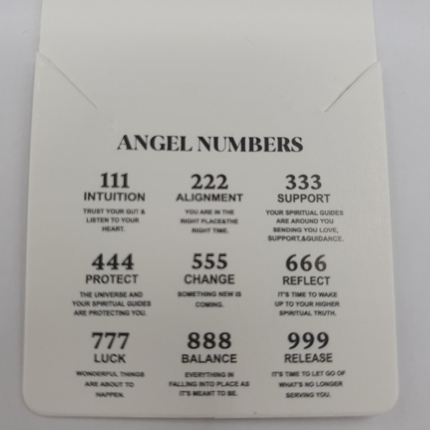 333 Angel numbers necklace silver