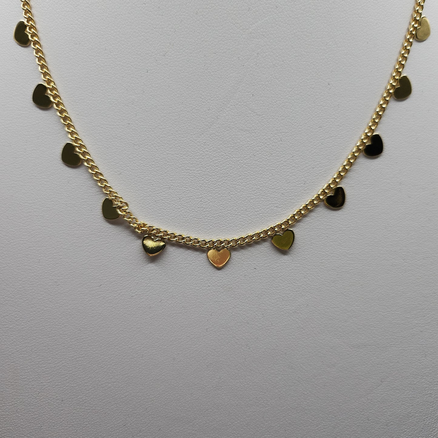 Gold Love Heart Necklace