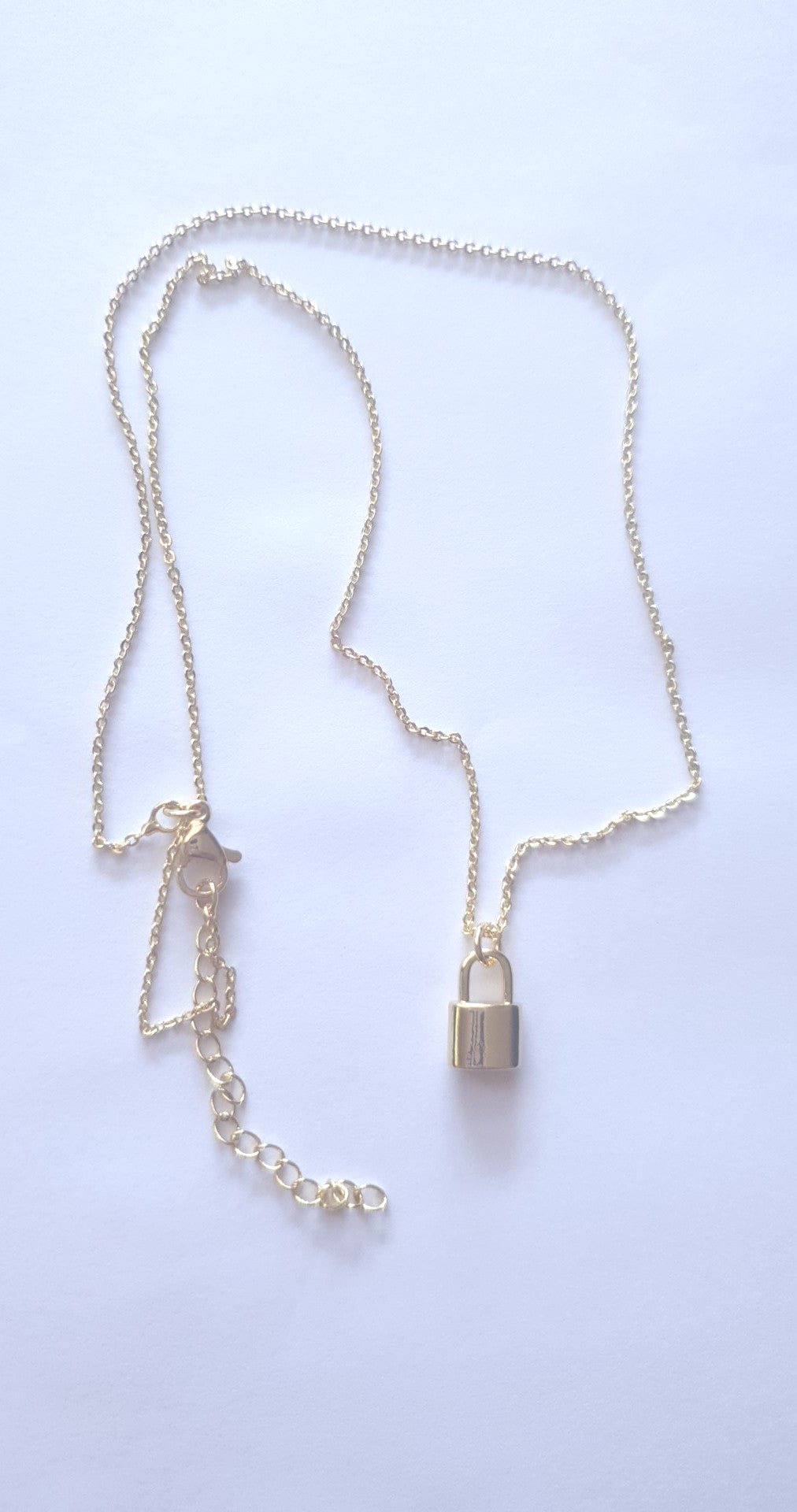 Love Locked Padlock Necklace