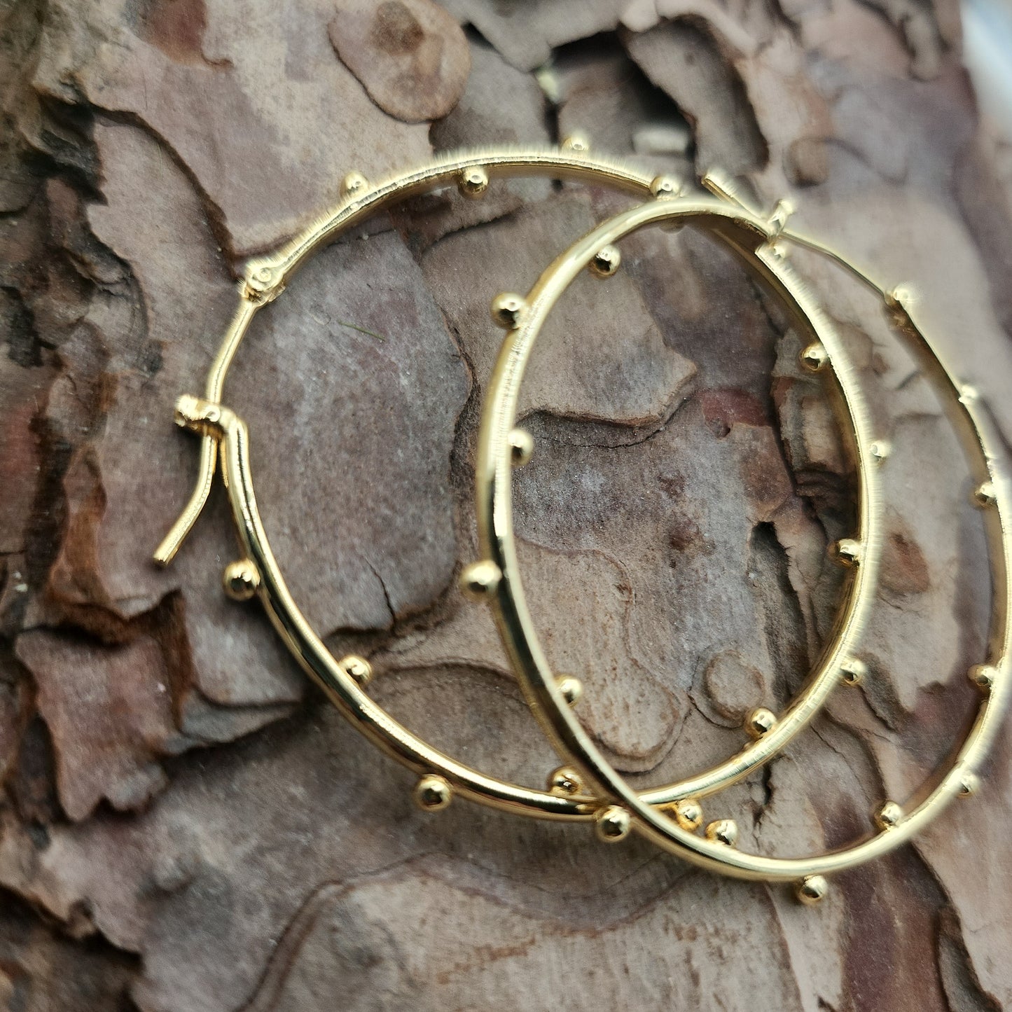 Chelsea Gold Hoop Earrings