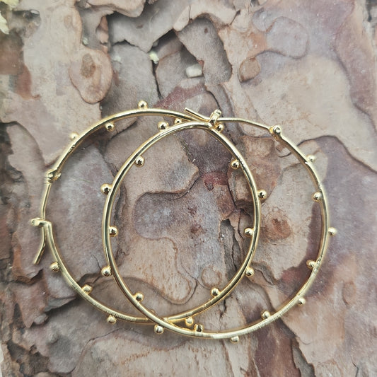 Chelsea Gold Hoop Earrings