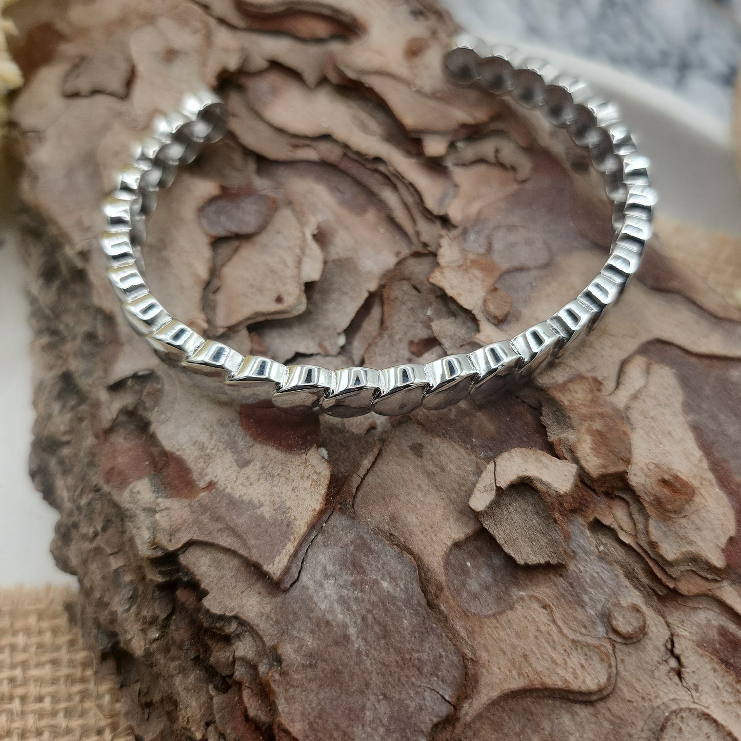 Dorset Silver Bangle