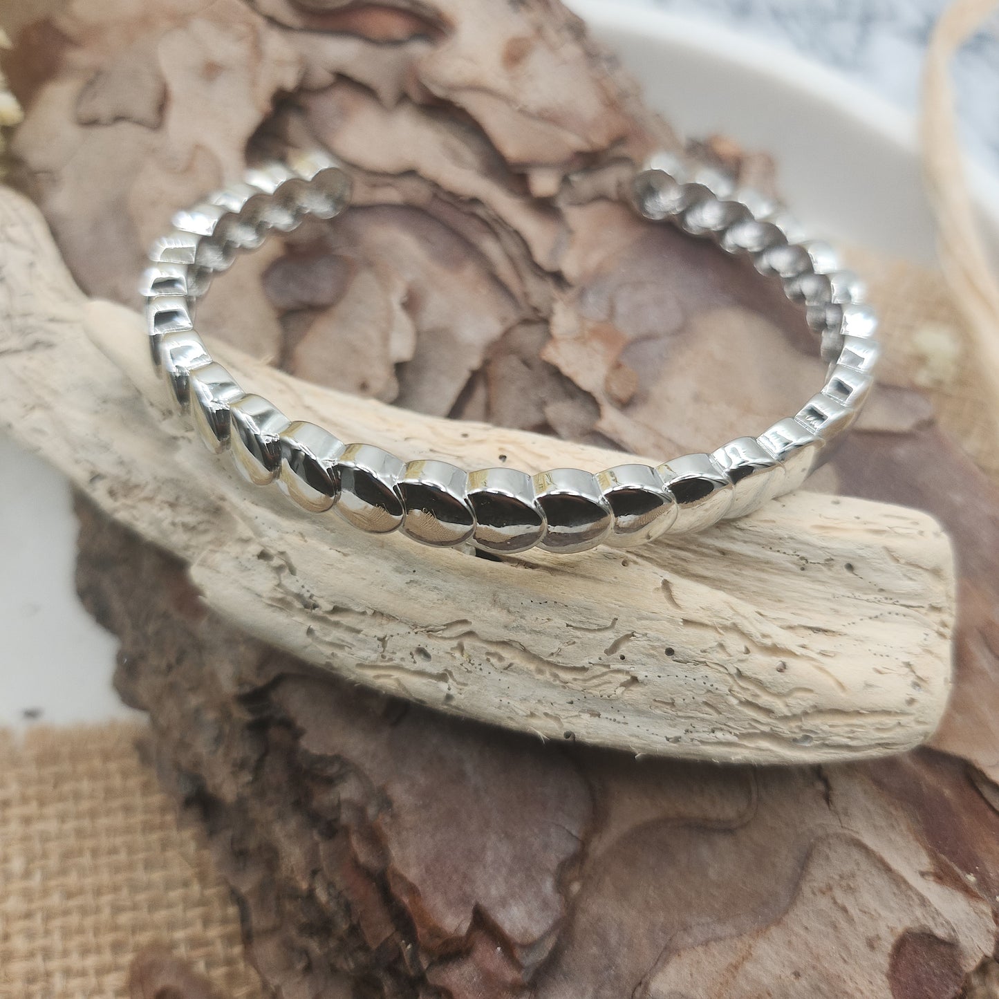 Dorset Silver Bangle