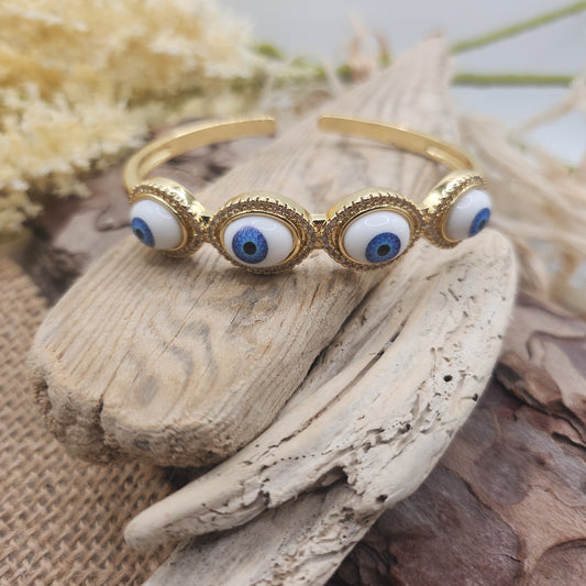 Devon Blue Eye Bangle