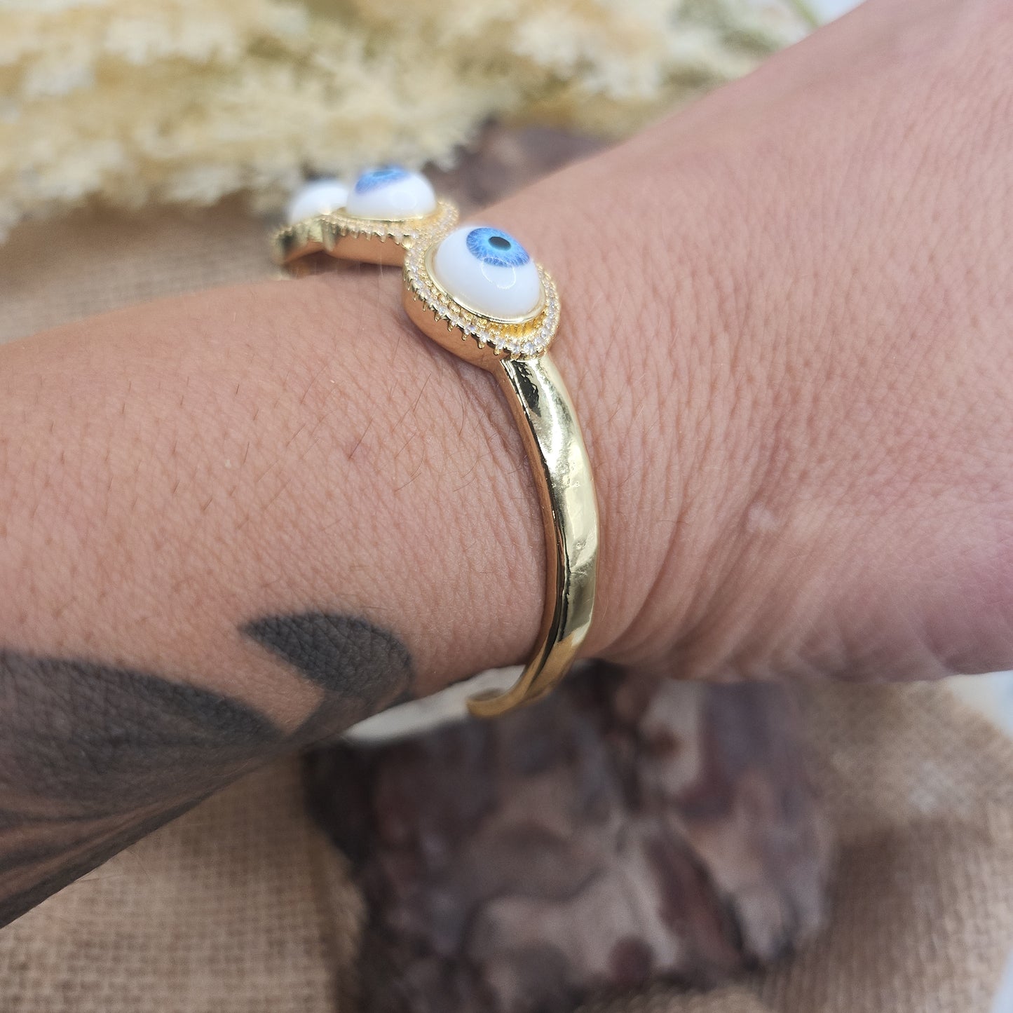 Devon Blue Eye Bangle