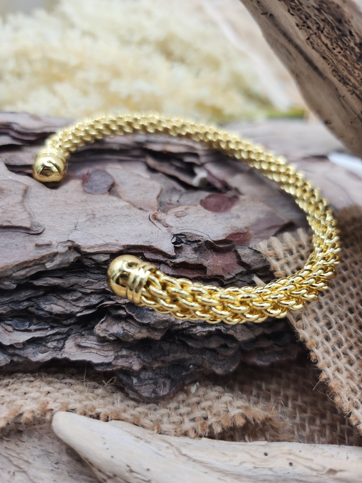 Rhyliah Gold Bangle