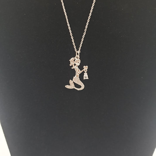 Rurena Mermaid Necklace Silver