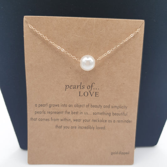 Pearls Of Love Necklace