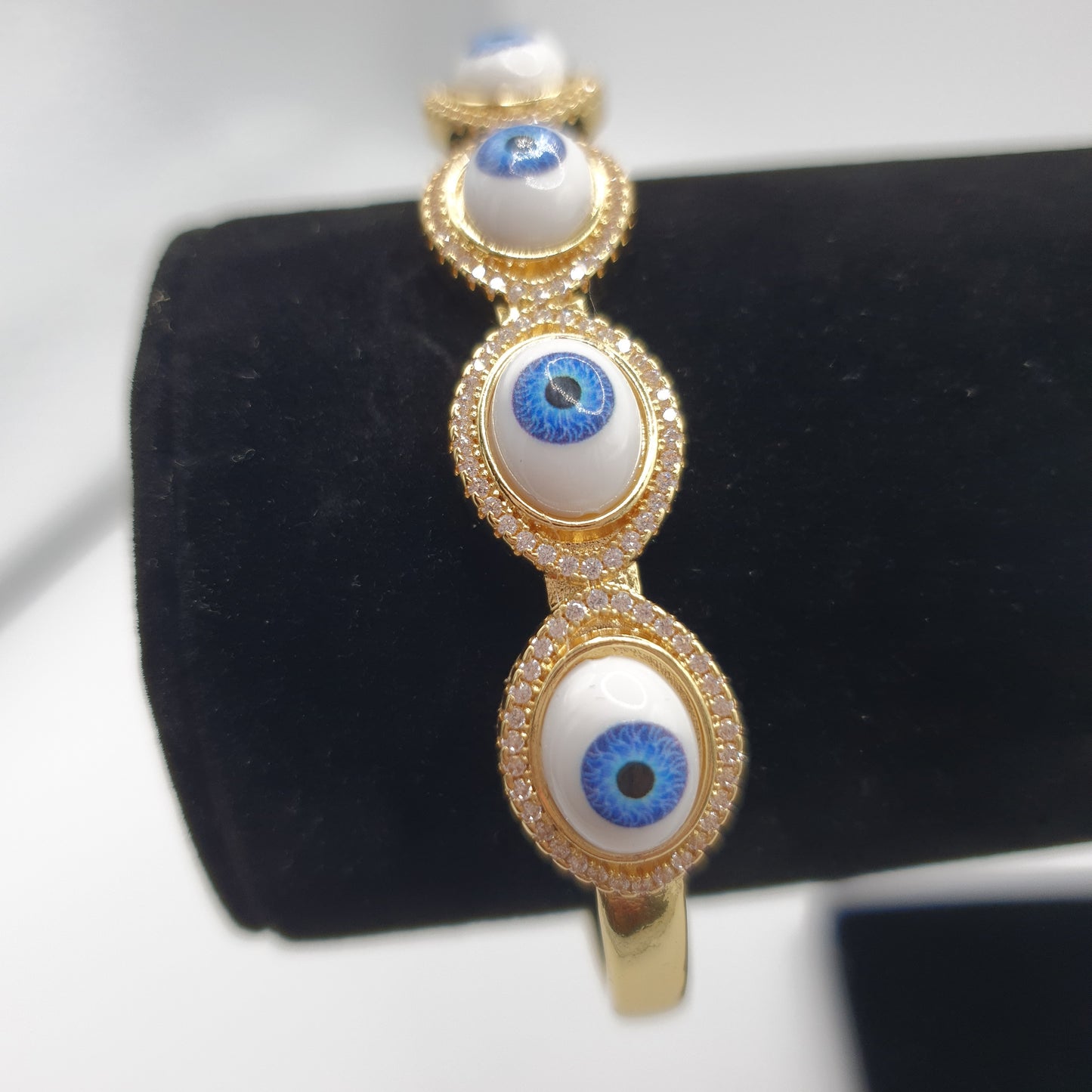 Devon Blue Eye Bangle