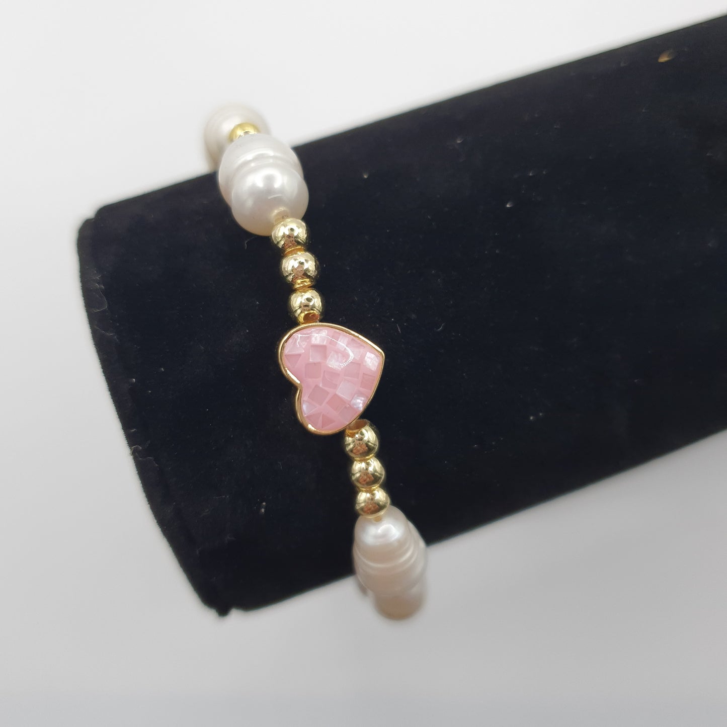 Surrey Pearl Bracelet Pink