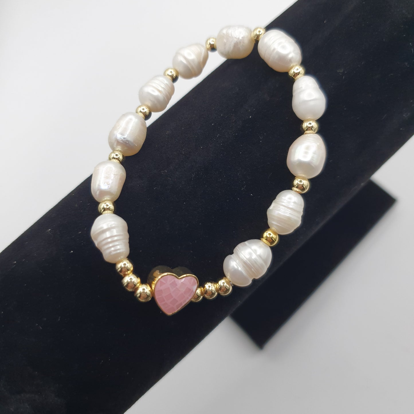 Surrey Pearl Bracelet Pink