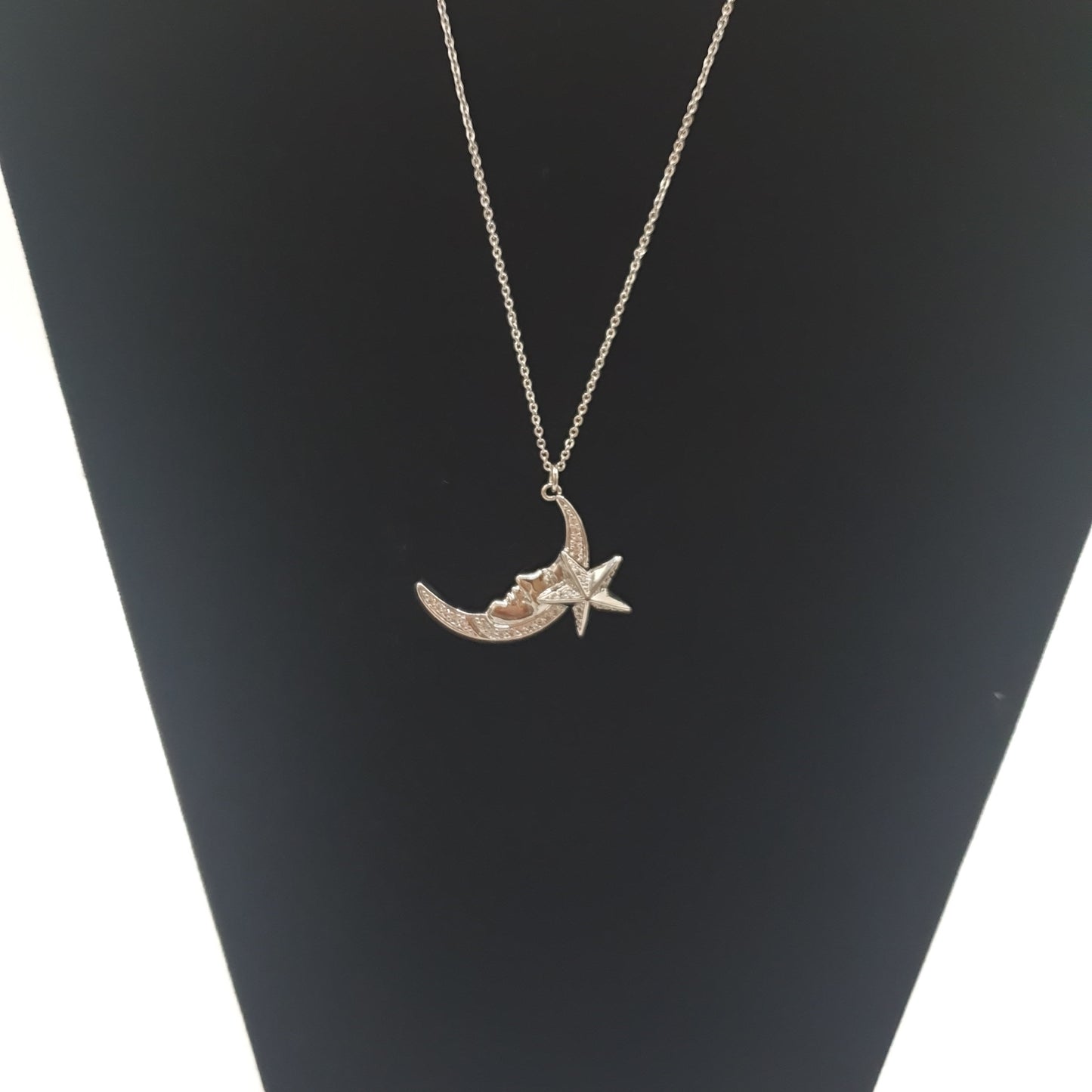 Moon Raker necklace Silver