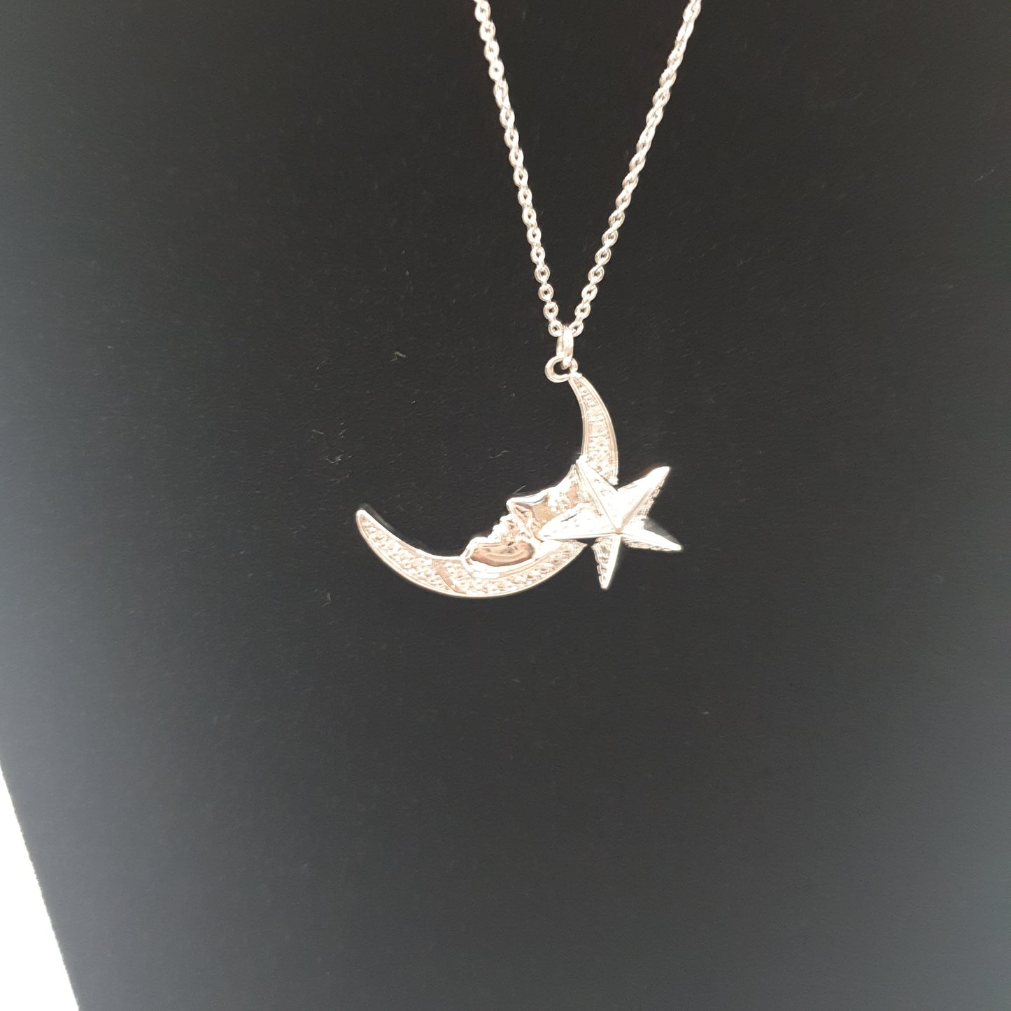 Moon Raker necklace Silver