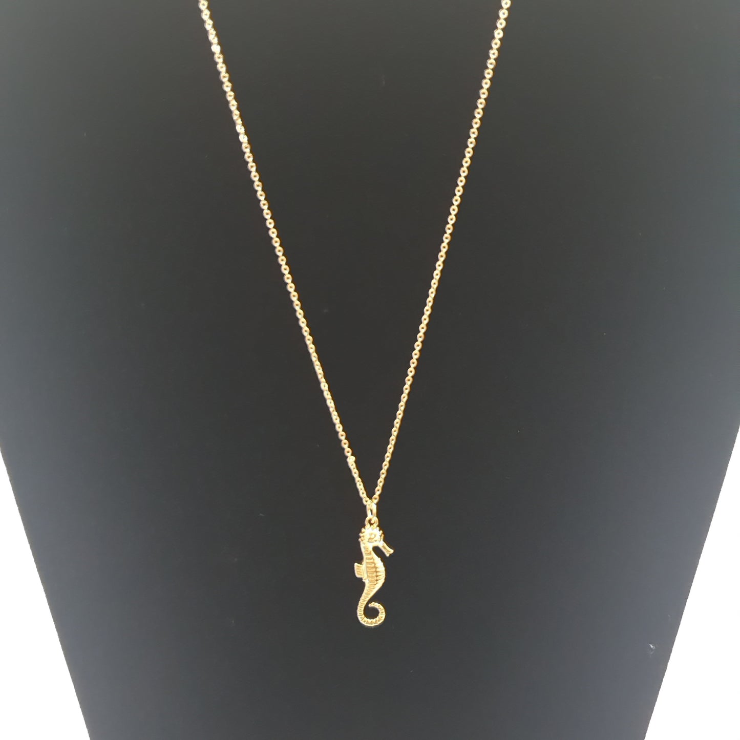 Sheldon Seahorse necklace Gold