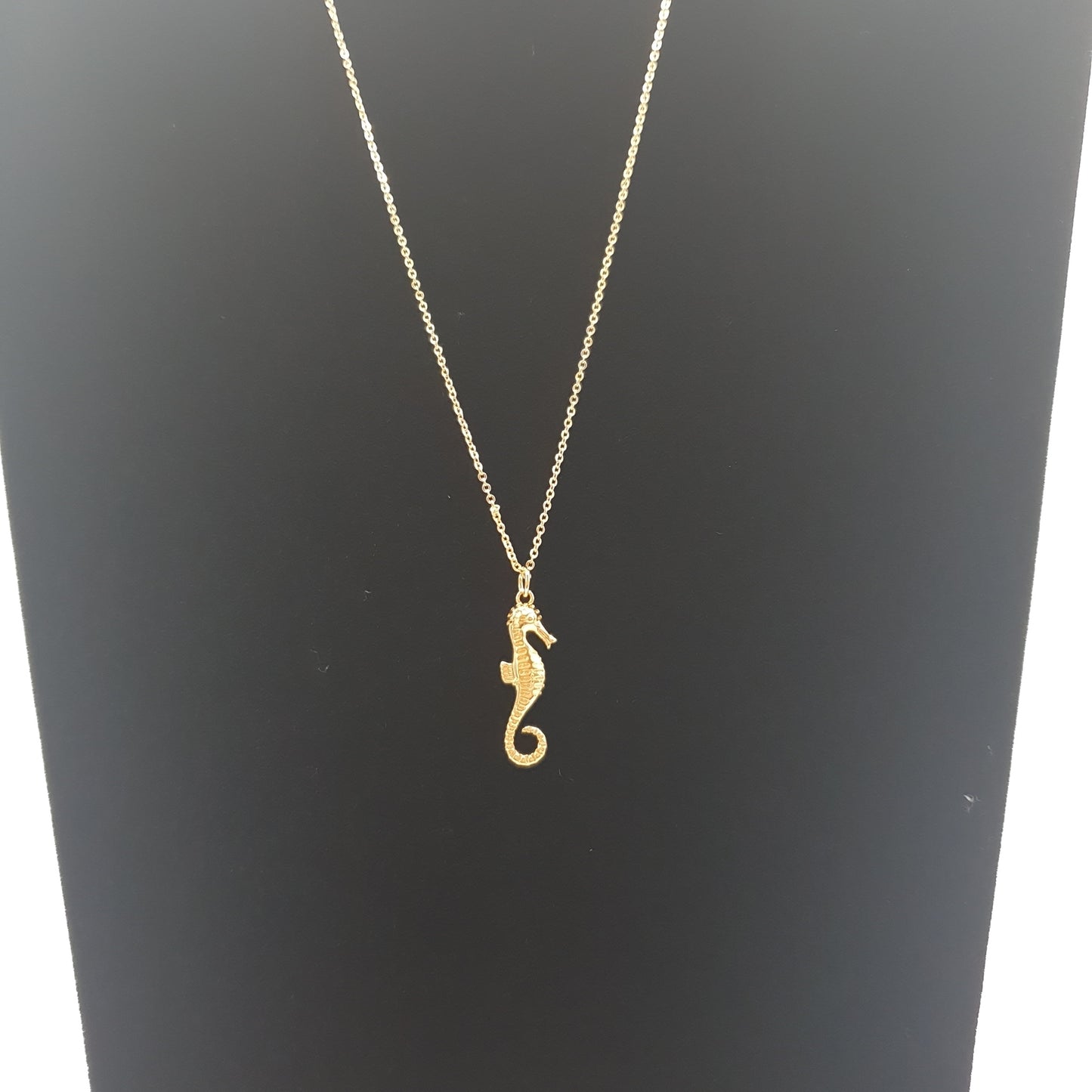 Sheldon Seahorse necklace Gold