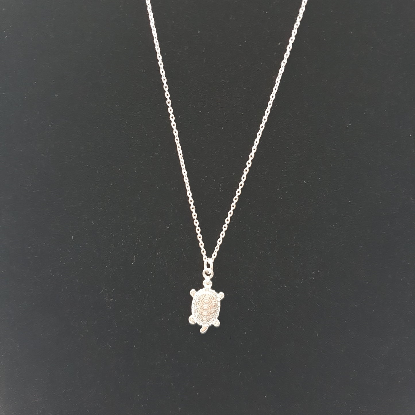 Crush the Silver Turtle Necklace