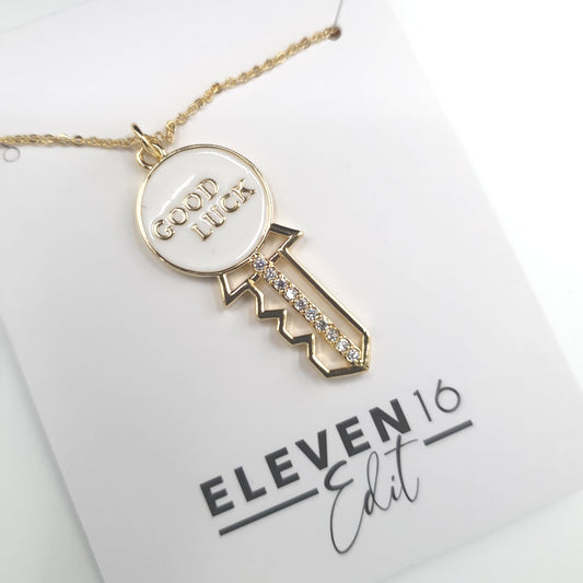 Good Luck Key Necklace