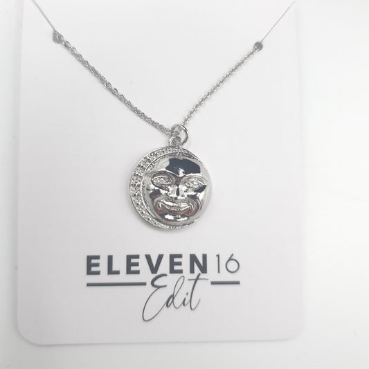 Moonshine Silver Necklace