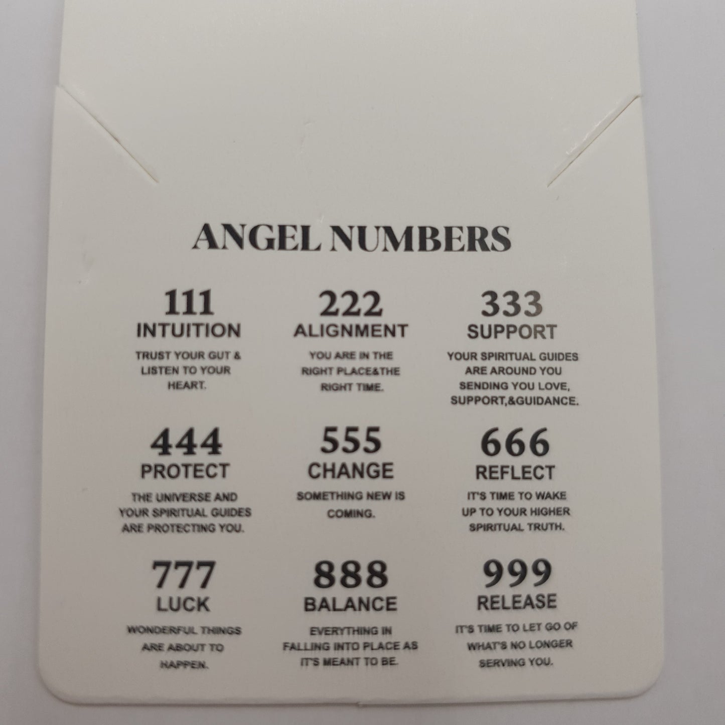 111 Angel numbers necklace silver