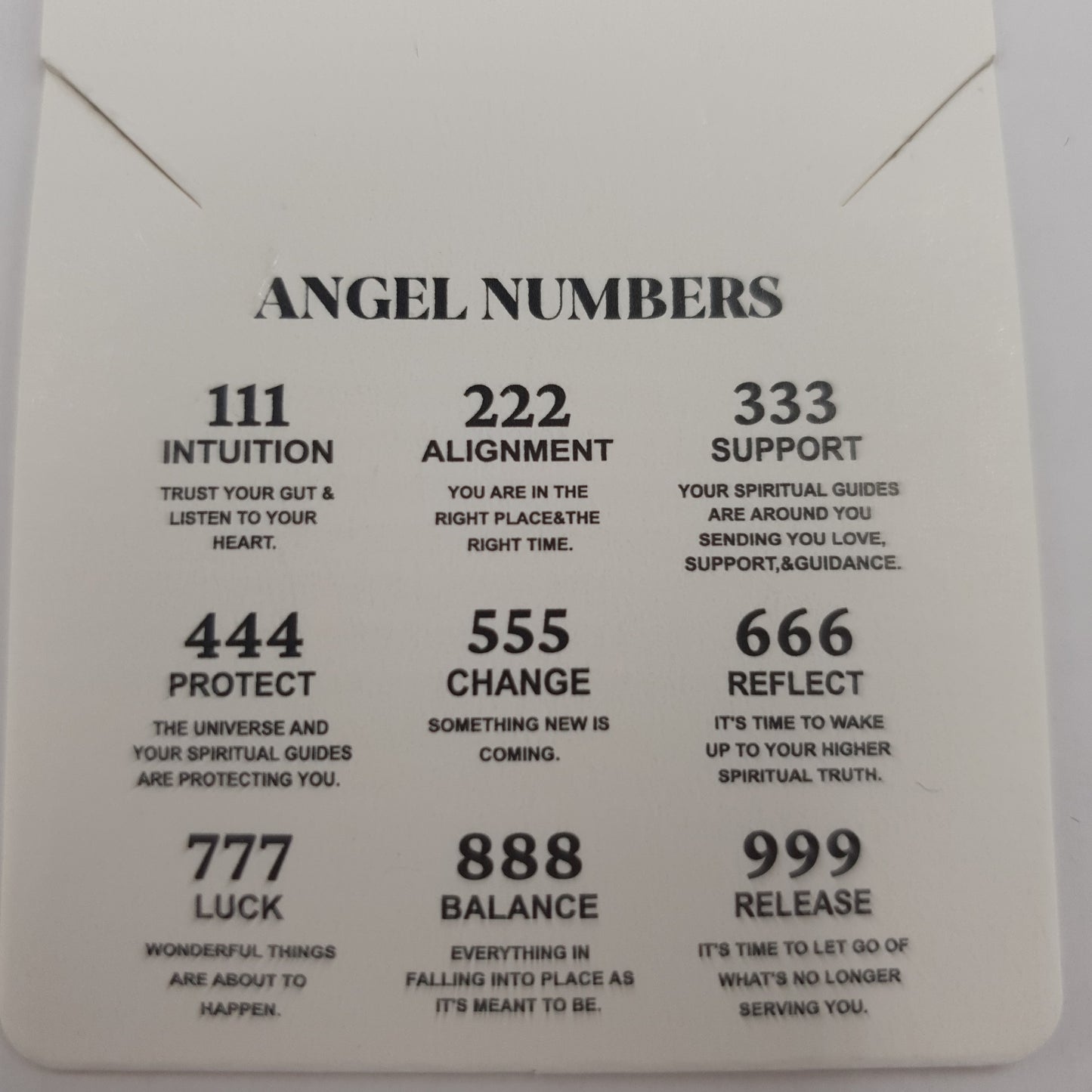 222 Angel numbers necklace silver