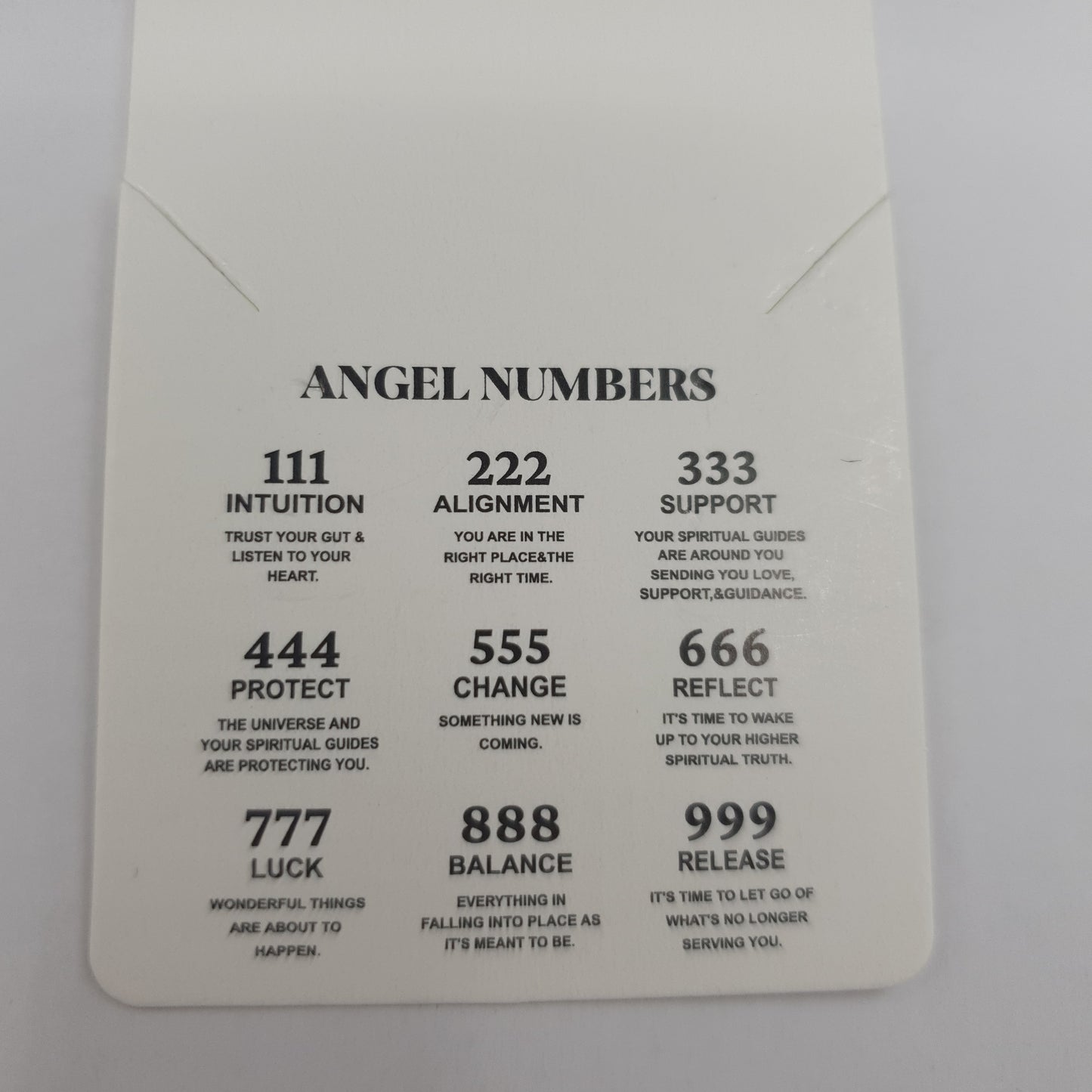 222 Angel numbers necklace gold