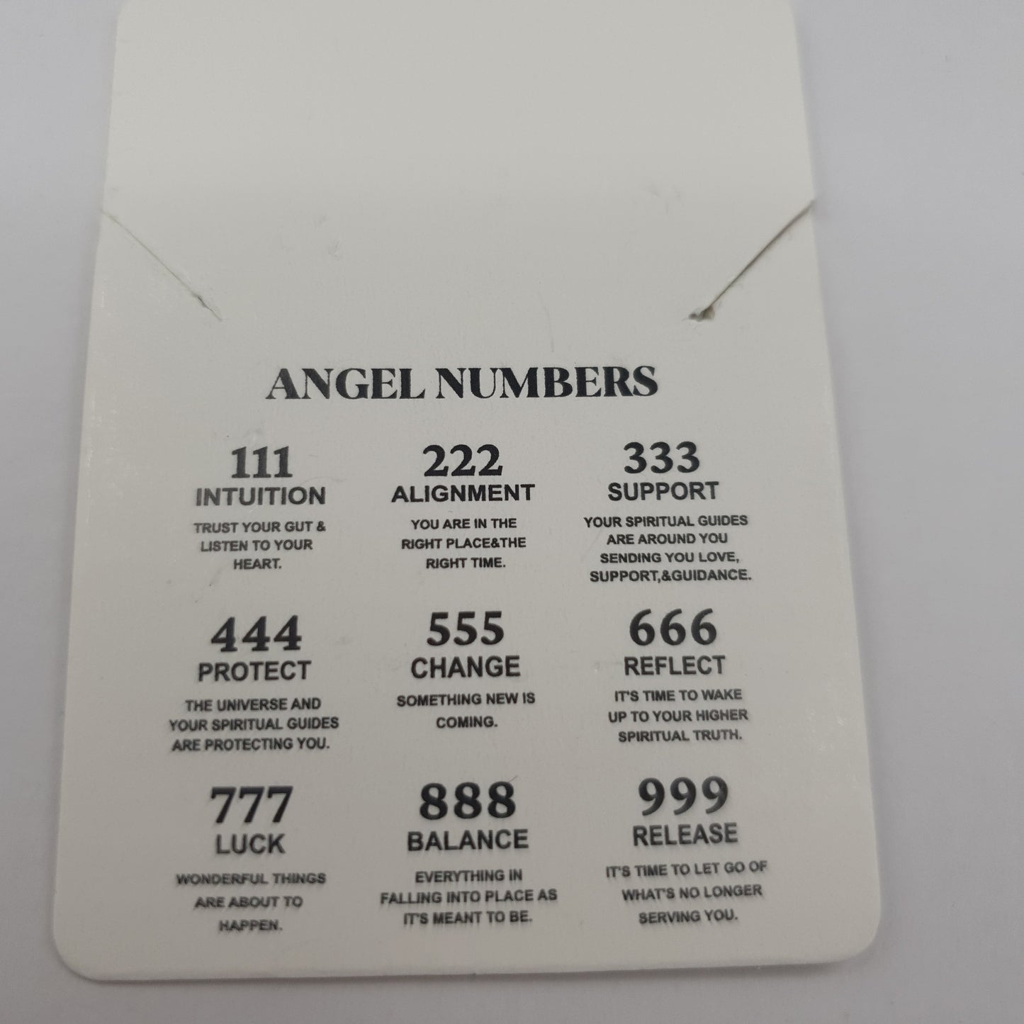 333 Angel numbers necklace gold