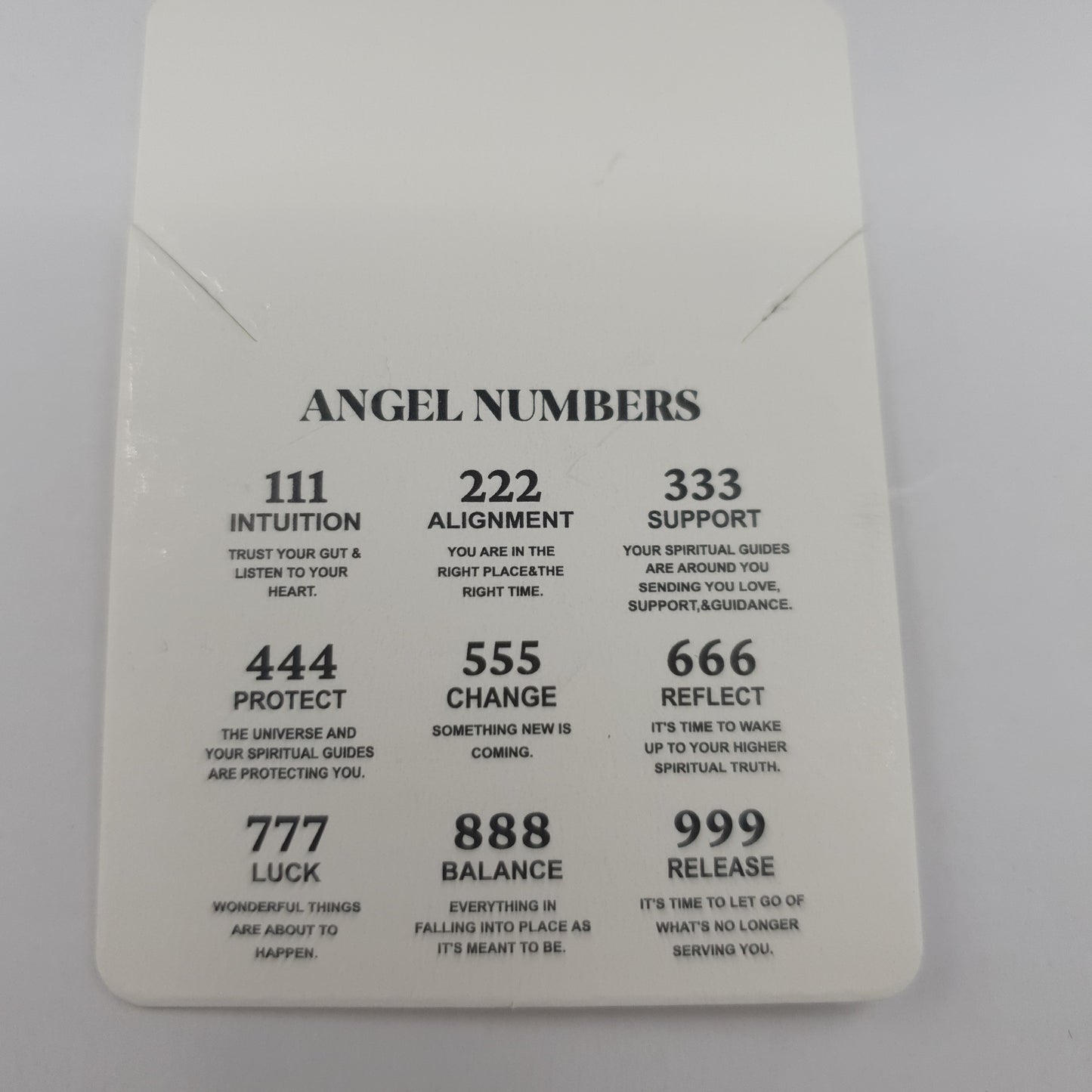 555 Angel numbers necklace silver